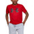 Under Armour Boys' Tech Big Logo Solid T-Shirt, Red (600)/Black, Youth Large