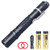 LIGHTFE Black light 365nm UV Flashlight UV301D-Plus Vision with SSC UV Light LED, Max. 3000mW Power output, Black Filter Lens, 2 AA Batteries for UV Glue Curing, Rock and Mineral Detector