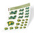 Fitchburg State University FSU Falcons NCAA Sticker Vinyl Decal Laptop Water Bottle Car Scrapbook (Type 1-1 Sheet)