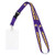 Western Illinois University WIU Leathernecks NCAA Car Keys College ID Badge Holder Lanyard Keychain Detachable Breakaway Snap Buckle (w/Pouch)