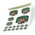 Ohio University Bobcats NCAA Sticker Vinyl Decal Laptop Water Bottle Car Scrapbook (Sheet Type 3-1)