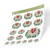 Chi Omega Multiple Size Sticker Decal Laptop Water Bottle Car (Crest Sheet - Type 3)