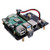 GeeekPi Raspberry Pi 4 SATA Storage, Raspberry Pi 4 Model B 2.5 inch SATA HDD/SSD Expansion Board X825 USB3.0 Shield (Only for Raspberry Pi 4B)