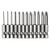 Rocaris 12Pcs Hex Shank Magnetic Phillips Cross Screwdriver Bits 50mm 1/4 Inch