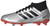 adidas Unisex-Kid's Predator 19.3 Firm Ground Soccer Shoe, Silver Metallic/Black/hi-res red, 1 M US Little Kid