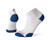 Smartwool PhD Outdoor Light Low Cut Socks - Mens Ultra Wool Performance Sock WHITE-ALPINE BLUE L