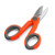5-1/2" Multipurpose Electrical Shears,Fiber Optic Kevlar Shears - Cut Electrical Wire, Crimp Wire,Coax Cable,Cat5/6 data cable