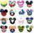 Disney Pins - Mickey Mouse Icon Mystery Pouch Pins 86540, Multicolored, Small
