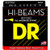 DR Strings Hi-Beam - Stainless Steel Round Core Medium 6 String 30-130