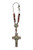 Intercession Car Rearview Mirror Rosary (St Benedict)