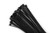 WISLIGHT Nylon Cable Ties 50pcs 26 Inch Assorted Self-Locking Multi-Purpose Nylon Zip Cable Ties Cord Wire Cable Tie Management, Black