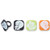 DECOPAC Casper and Wendy Cupcake Rings (12 Count)