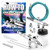 PointZero PZ-22XS Premium Dual-Action Two Airbrush Set