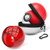 HEYSTOP Portable Carrying Case for Nintendo Switch Poke Ball Plus Controller, 2in1 Accessory Bag for Pokémon: Let's Go Pikachu Eevee Game for Nintendo Switch?Carrying Case+Clear red case?