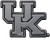 Kentucky Wildcats  Premier Chrome Metal Auto Emblem