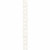 Offray, White Polyfleur Craft Ribbon, 3/8-Inch x 9-Feet