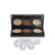 Vodisa Makeup Powder 3 Colour Eyebrow Kit-Eye Brow Tint Palette - Beauty Cosmetics Light Brown Brow Dye for Nose Shaded-Professional Make Up Eye Brows Filler+4 Eyebrow Shaping Stencils+ Eyebrow Brush