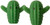 Kikkerland Cactus Dryer Balls