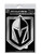WinCraft NHL Las Vegas Golden Knights Logo 3'' x 5'' inch Silver Metallic Decal