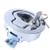 Amarine Made Chrome 2" Flush Pull Slam Latch for Boat Deck Hatch 1/4" Door (1-Pack)