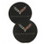 C7 Corvette Cup Holder Coaster Inserts - Set of 2