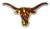 Elektroplate UTX Texas Longhorns NCAA Reflective 3D Decal Domed Auto Sticker Emblem