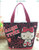 CJB Sanrio Hello Kitty Lovely Multipurpose Lunch Bag (black rose)