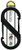 Nite Ize SBP10-03-01 Big S-Biner Plastic Carabiner Size #10, Black