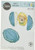 Sizzix 661136 Card Botanical Label Fold-a-Long Thinlits Die Set by Jen Long (6/Pack)