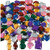 Jumbo 1" Assorted Adhesive Jewels (100)