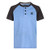 Hurley Boys' Big Henley T-Shirt, Light Blue/Grey, L