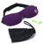 Purple - Bedtime Bliss Eye Mask for Sleeping | Sleep Mask for Men & Women. Our Luxury Blackout Masks are Adjustable, Contoured & Comfortable - Includes Carry Pouch and Ear Plugs
