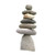 Ancient Graffiti Large 7-Stone Natural River Stone Cairn