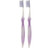 Sofresh Flossing Toothbrush - Adult Size | Your Choice of Color | (2, Purple)