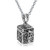 Religious Christian Cross Prayer Box Locket Memorial Momenta Holder Necklace For Women 925 Sterling Silver Pendant
