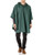 Charles River Apparel Pacific Rain Poncho, Forest, One Size