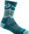 Darn Tough Three Peaks Micro Crew Light Cushion Sock - Women's Teal Large