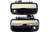 PT Auto Warehouse TO-3246MA-FP - Outside Exterior Outer Door Handle, Black/Chrome - Front Left/Right Pair