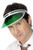 Smiffy s Poker Visor Costume Accessory  Green  Adult
