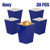 YESON Navy Blue Popcorn Boxes Mini Paper Popcorn Box for Party,Pack of 36
