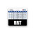 RRT Badge Buddy Horizontal w/Height & Weight Conversion Charts (Standard, Black)