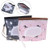 LIGONG 4 PCS Reusable Wet Wipe Pouch Clean Wipes Carrying Case Eco-Friendly Wet Wipes Bag Cosmetic Pouch
