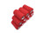 WildCow 4" Red Vet Wrap Tape Bulk, 12 Pack Cohesive Bandage Wrap, Self Adherent Grip Rolls 