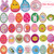 Chuangdi 24 Sheets 392 Pieces Easter Stickers with Bunny Egg Patterns Stickers Labels for Easter Party Decoration Favors