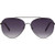 SOJOS Oversized Aviator Sunglasses Mirrored Flat Lens for Men Women UV400 SJ1083 with Black Frame/Gradient Grey Lens