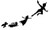 Hatcherabilia Peter Pan and Gang Inspired Novelty Wall/Laptop/car Sticker