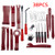 YLING 38Pcs Trim Removal Tool, Pry Kit Car Panel Tool Radio Removal Tool Kit, Auto Clip Pliers Fastener Remover Pry Tool Kit, Car Upholstery Repair Kit, Prying Tool Kit with Storage Bag