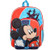 Mickey Mouse 3D 16" Backpack with large Front Pocket with Big Character Patch