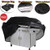 Simply Household Premium (67 Inch) BBQ Grill Cover Waterproof UV Resistant Heavy-Duty for Gas Barbecue Grill Cover Black
