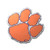 FANMATS Clemson University Heavy Duty Aluminum Color Emblem